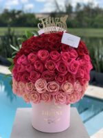 Caja Redonda Degradé de Lujo - Image 2