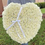 Large 200 Roses Heart