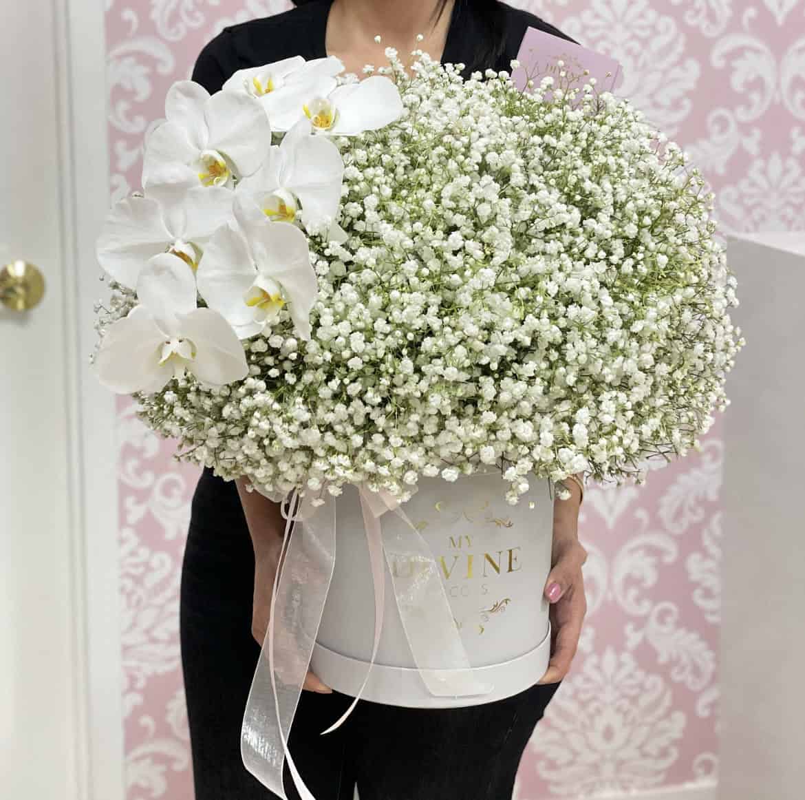 Falling For Gypsophila In White - My Divine Decors Flower Boutique