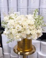 Caja Redonda Amor Blanco