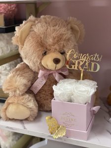 4" Box Preserved Roses Graduation - Image 7