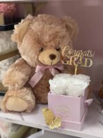 Caja de 4" Rosas Preservadas Graduación - Image 7