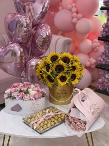 Sunshine  Sunflower HatBox - Image 4