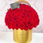 50 Preserved Roses "Hatbox" - Image 6