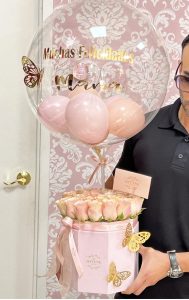 Fresh Flower Box Hot Air Balloon - Image 2