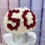 2 Numbers / Letters / Initials Hat box