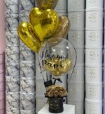 Caja de Regalo de Lujo con Globos - Imagen 3