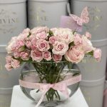 Sweetheart In Clear Glass Vase