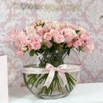 Sweetheart In Clear Glass Vase - Image 2