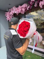 Hand Bouquet of Roses Ramo Buchon - Image 30