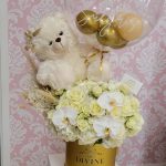 Golden Boho Balloon Gift Box