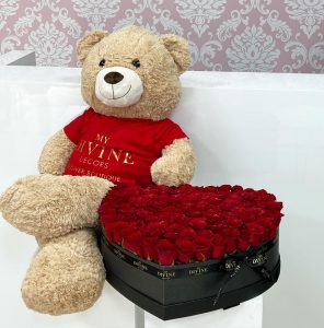 Big Heart Box with Roses - Image 7