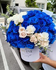 Blue Paris HatBox - Image 2