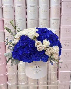 Blue Paris HatBox