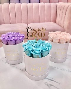 6" Box with Preserved Roses