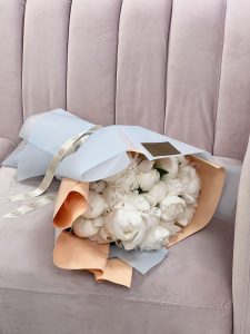 Peonies Hand Bouquet - Image 3