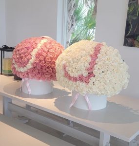 300 Fresh roses Hat Box - Image 3