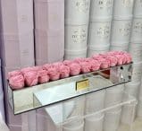 Mirror Rectangular Preserved Roses