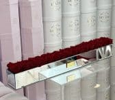 Mirror Rectangular Preserved Roses - Image 2