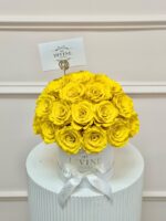Medium Size Round 30 Preserved Roses - Image 2