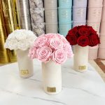 Ceramic Vase with Preserved Roses - Image 3