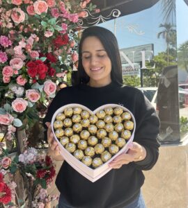 Signature Heart Box With Ferrero Rocher Chocolates