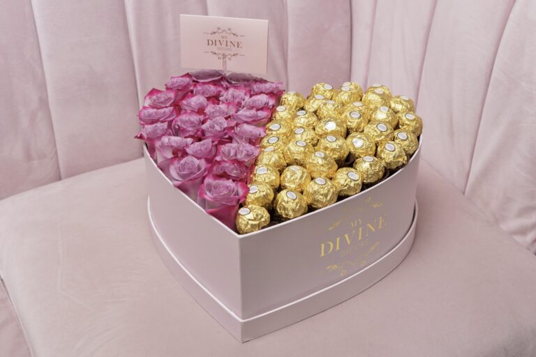 Half Roses Half Chocolates Heart - Image 6
