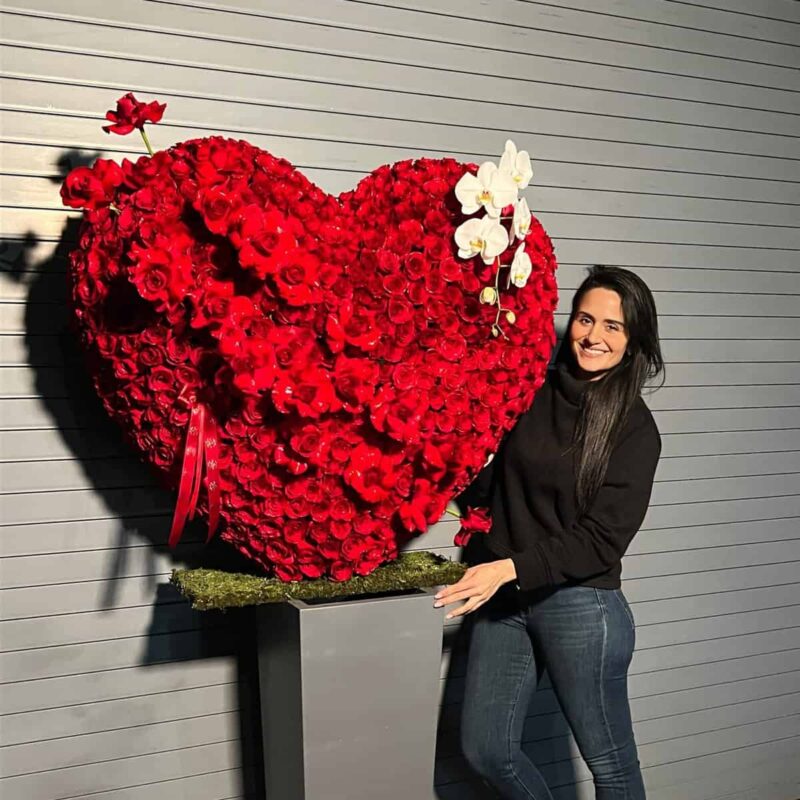 3D 500 Standing Heart 3ft