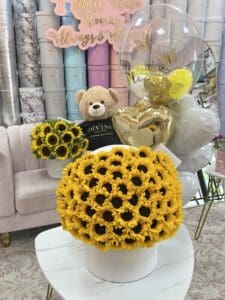 Sunflowers Grand Hat Box - Image 2