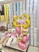 Personalized Balloon Bouquet with Numbers or Letters