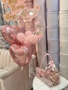 Bouquet in Transparent Divine Bag - Image 4