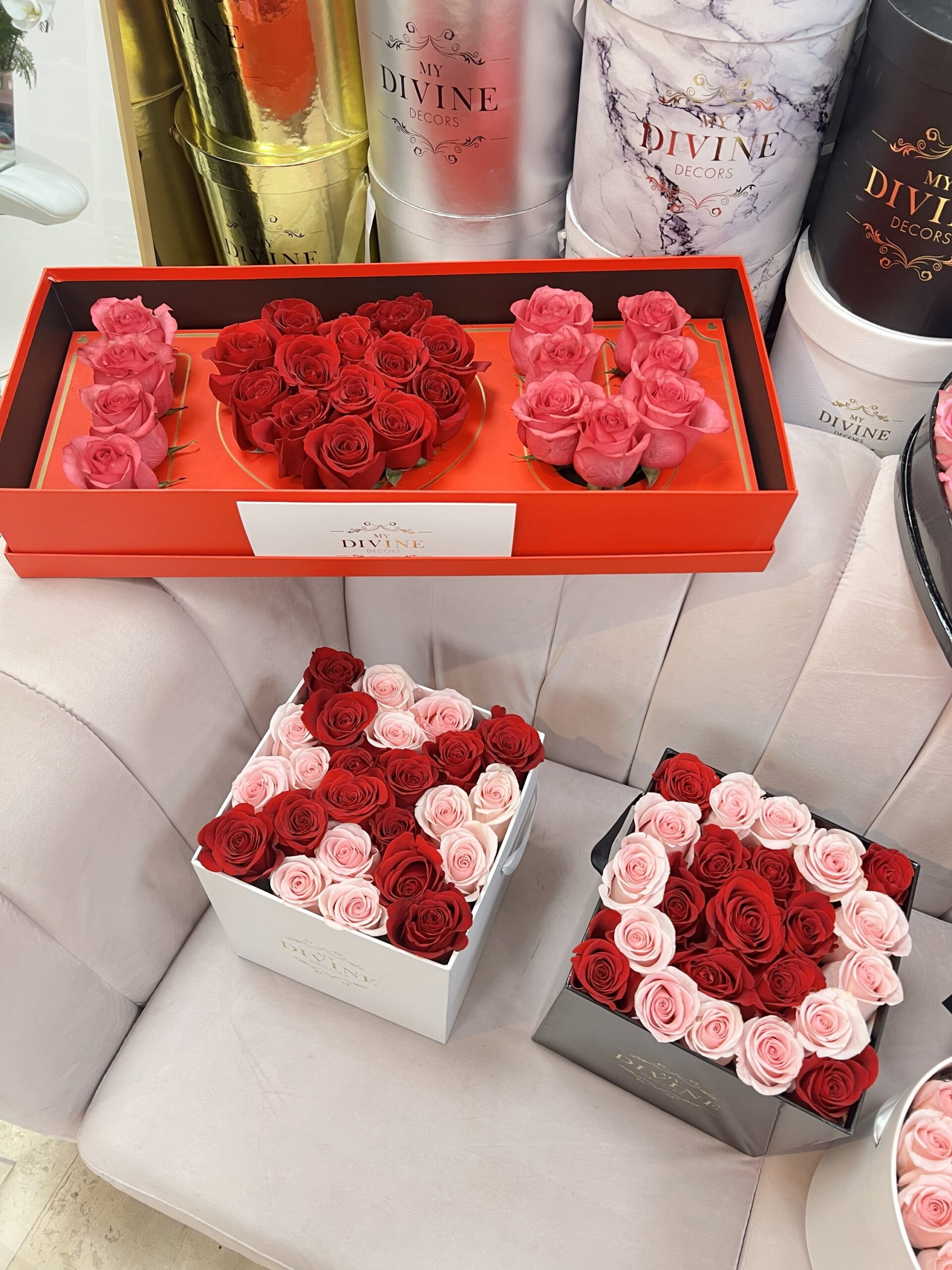 I Love You Box- Fresh Roses