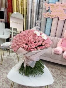 300 Roses Hand Bouquet