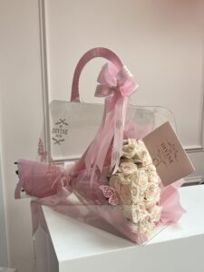 Bouquet in Transparent Divine Bag - Image 3