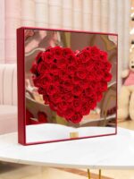Caja Acrílica Corazón Espejo Oversized - Imagen 3