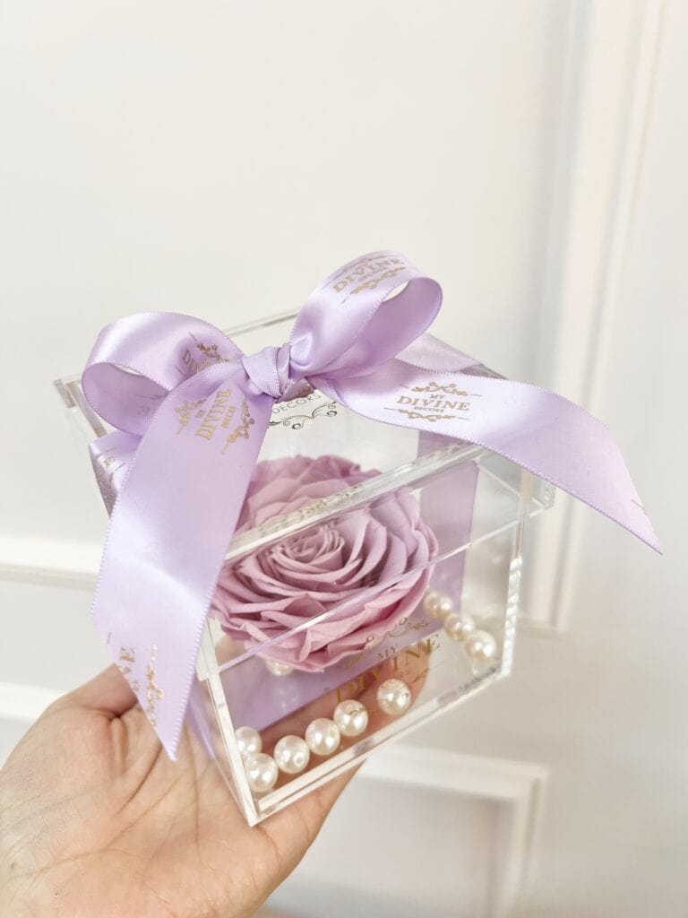 1 Large Preserved Rose (Choose color) - Image 2