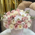 Tania Medium Hat Box