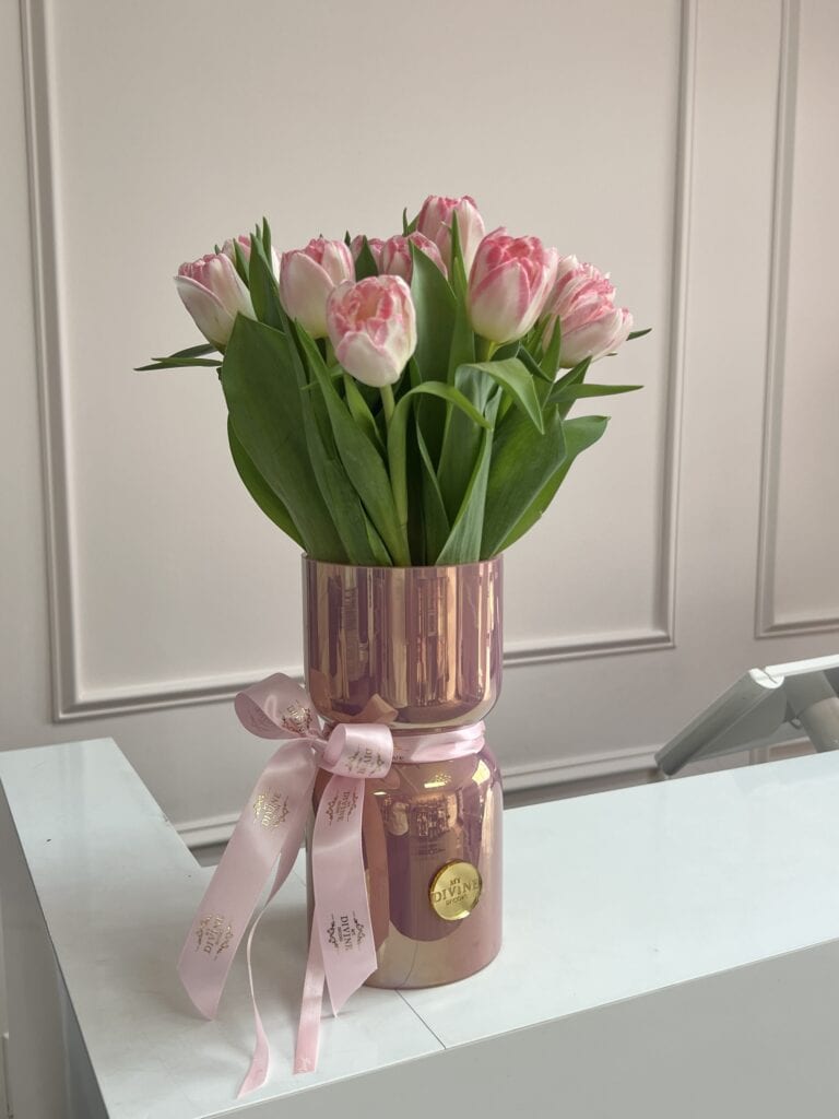 Princess Katie Tulips in Vase - Image 2