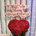 Standing Heart Roses Bouquet