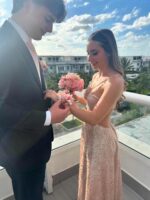 Conjunto de Corsage y Boutonnière para Prom - Image 13