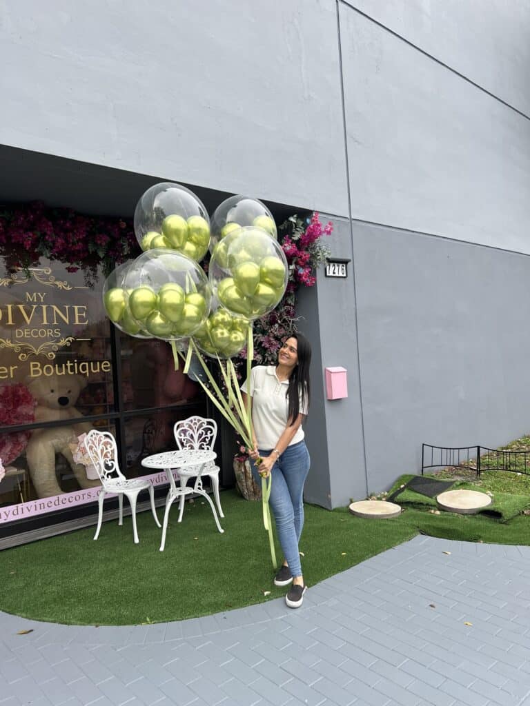 Luxury Bouquet of Personalized Balloons