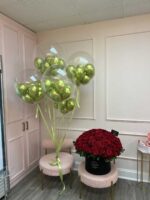 Ramo de Lujo con Globos Personalizados - Image 2