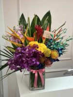 Belleza Tropical en Florero