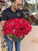 100 Reflexed Roses with Signature Floral Box Collection - Image 2
