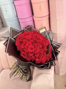 Hand Bouquet of Roses Ramo Buchon - Image 14