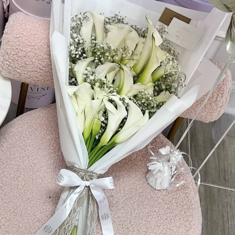 Coquette Calas Hand Bouquet