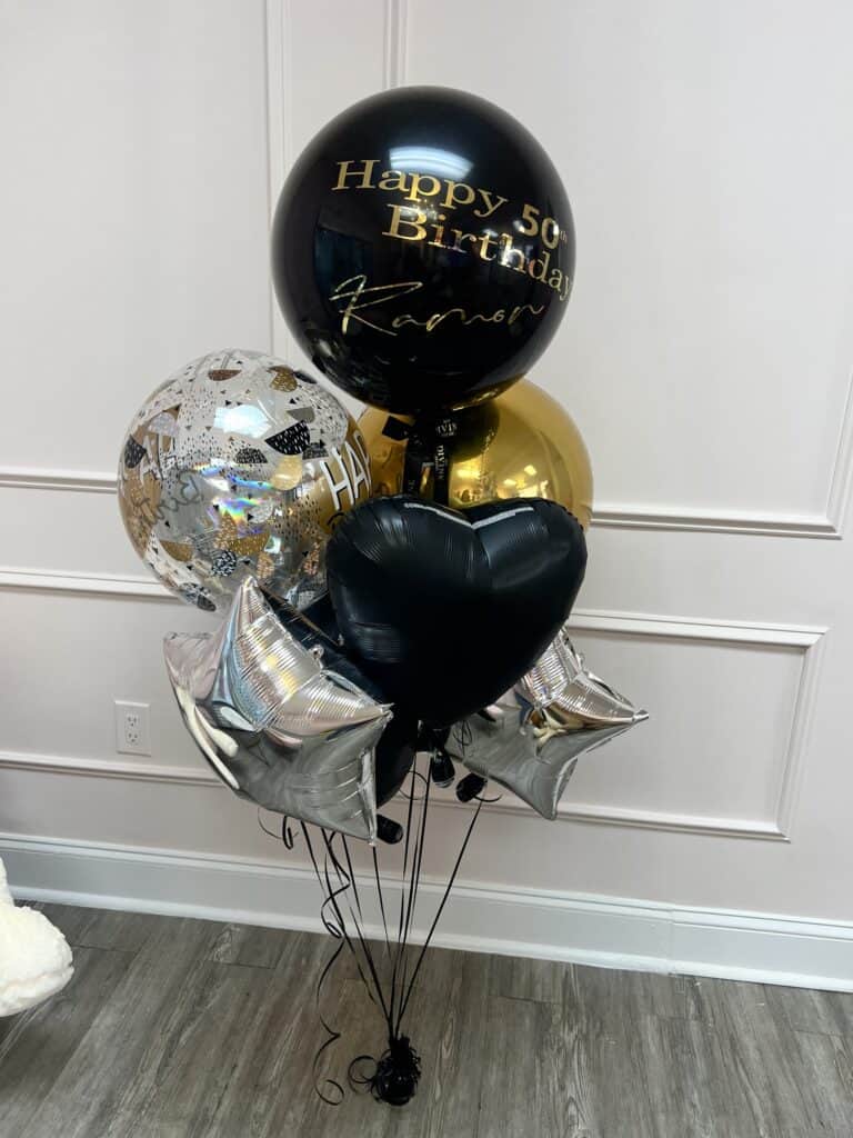 Glam Balloon Bouquet - Image 2