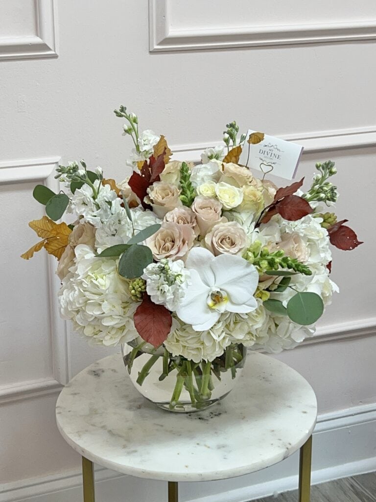 Autumn Love in Vase