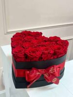 Colección San Valentín - Corazón de Rosas Preservadas