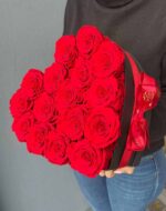 Colección San Valentín - Corazón de Rosas Preservadas - Image 3